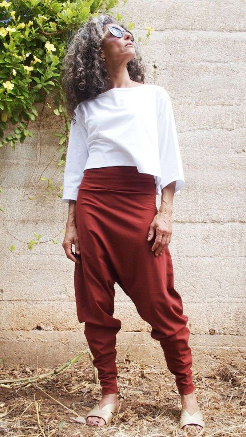 Harem Pants: The Dropped-Crotch Disaster