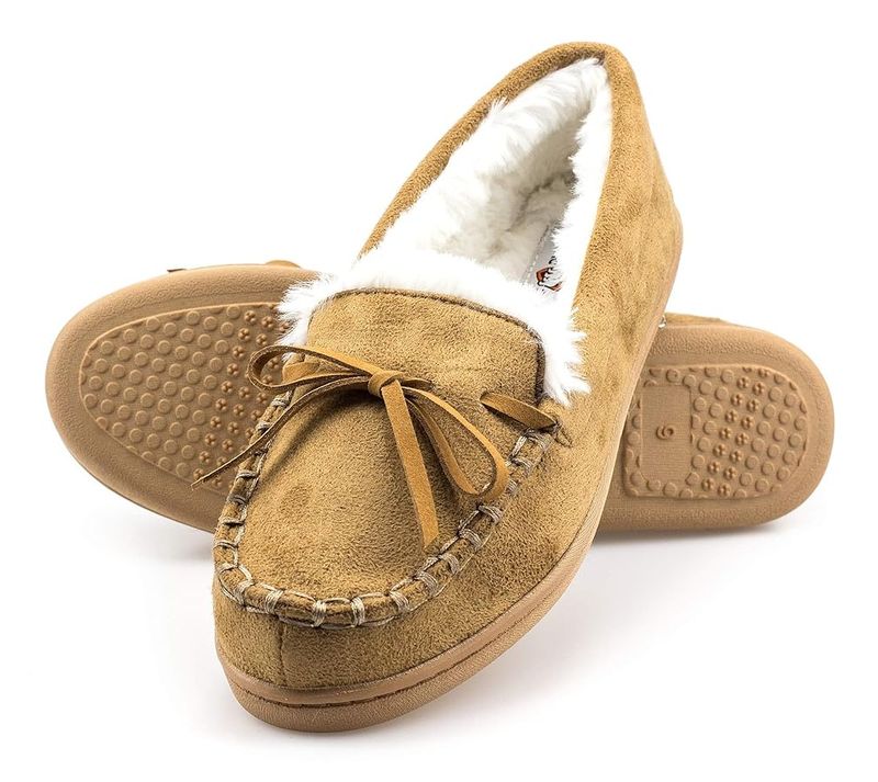 Cozy Shearling-Lined Moccasins