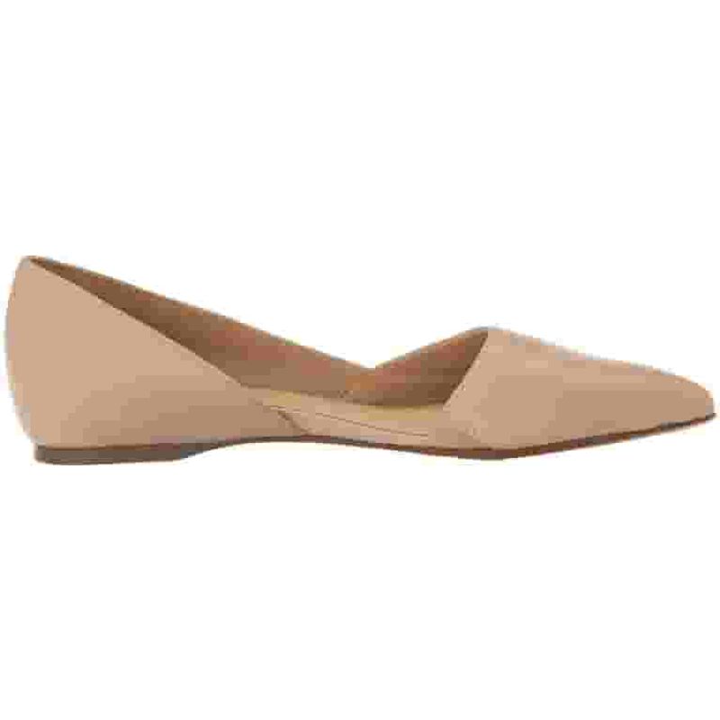 Tailored D'Orsay Flats