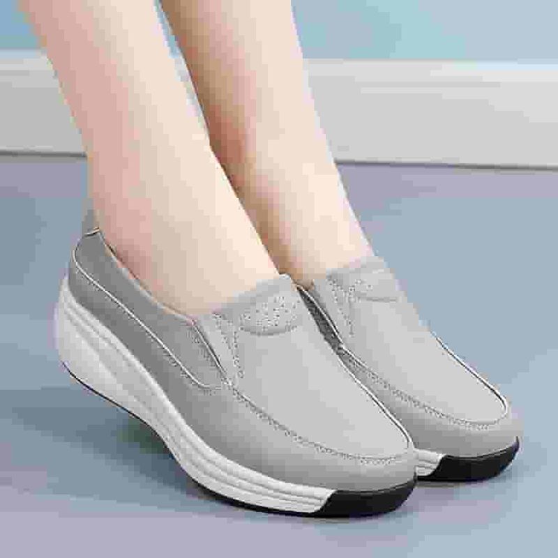 Sporty Slip-On Sneakers