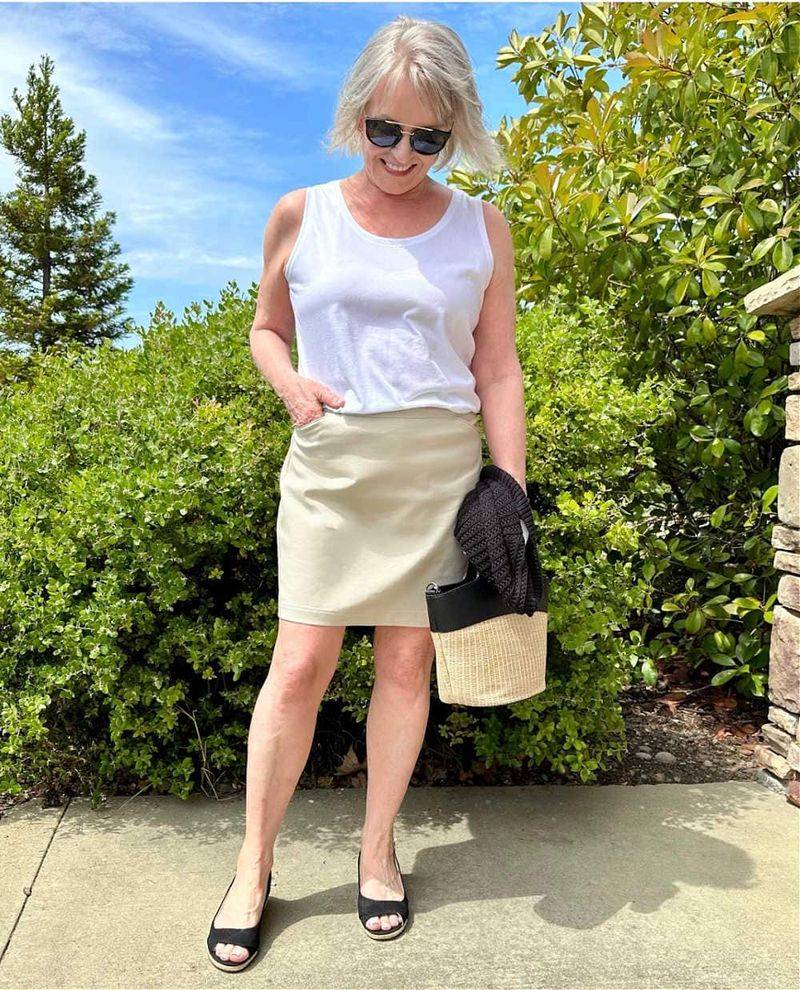 Hemlines Have No Age Limit