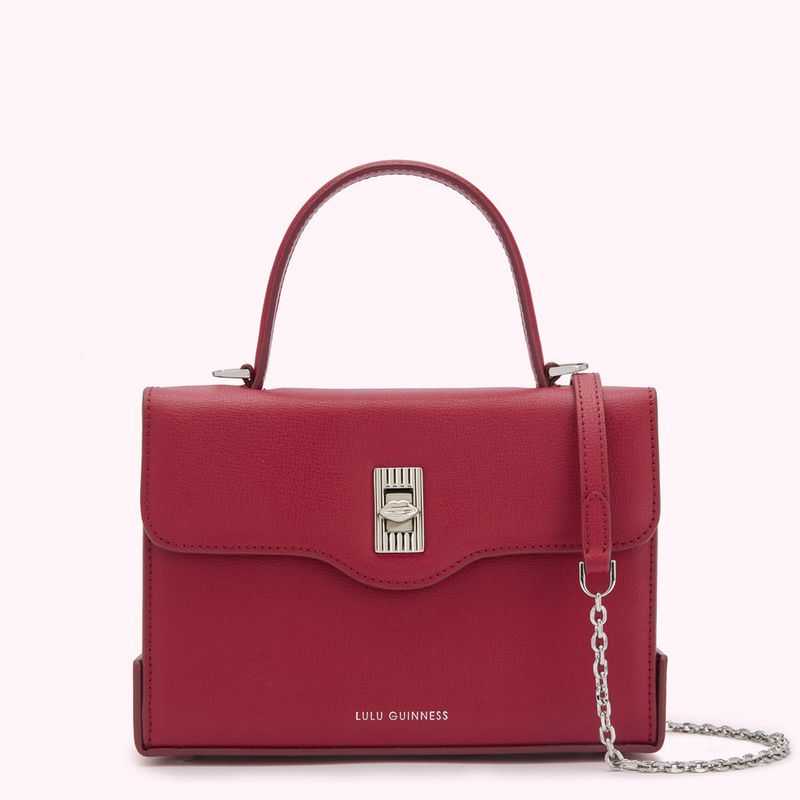 Raspberry Structured Handbag