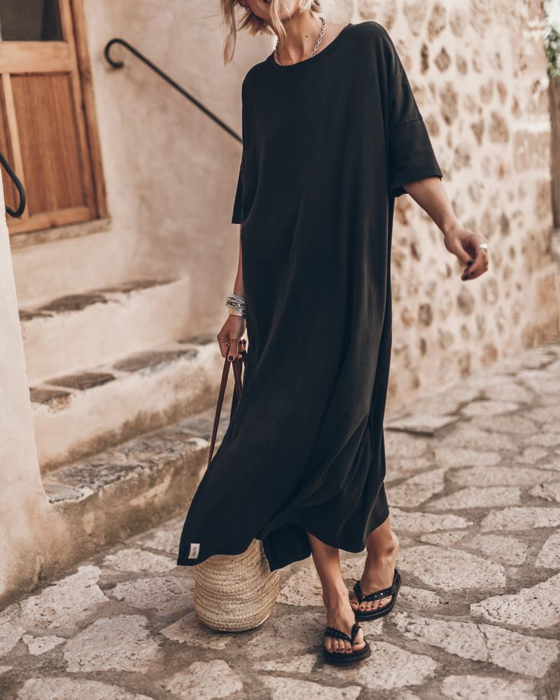 Drapey T-Shirt Dress Ease