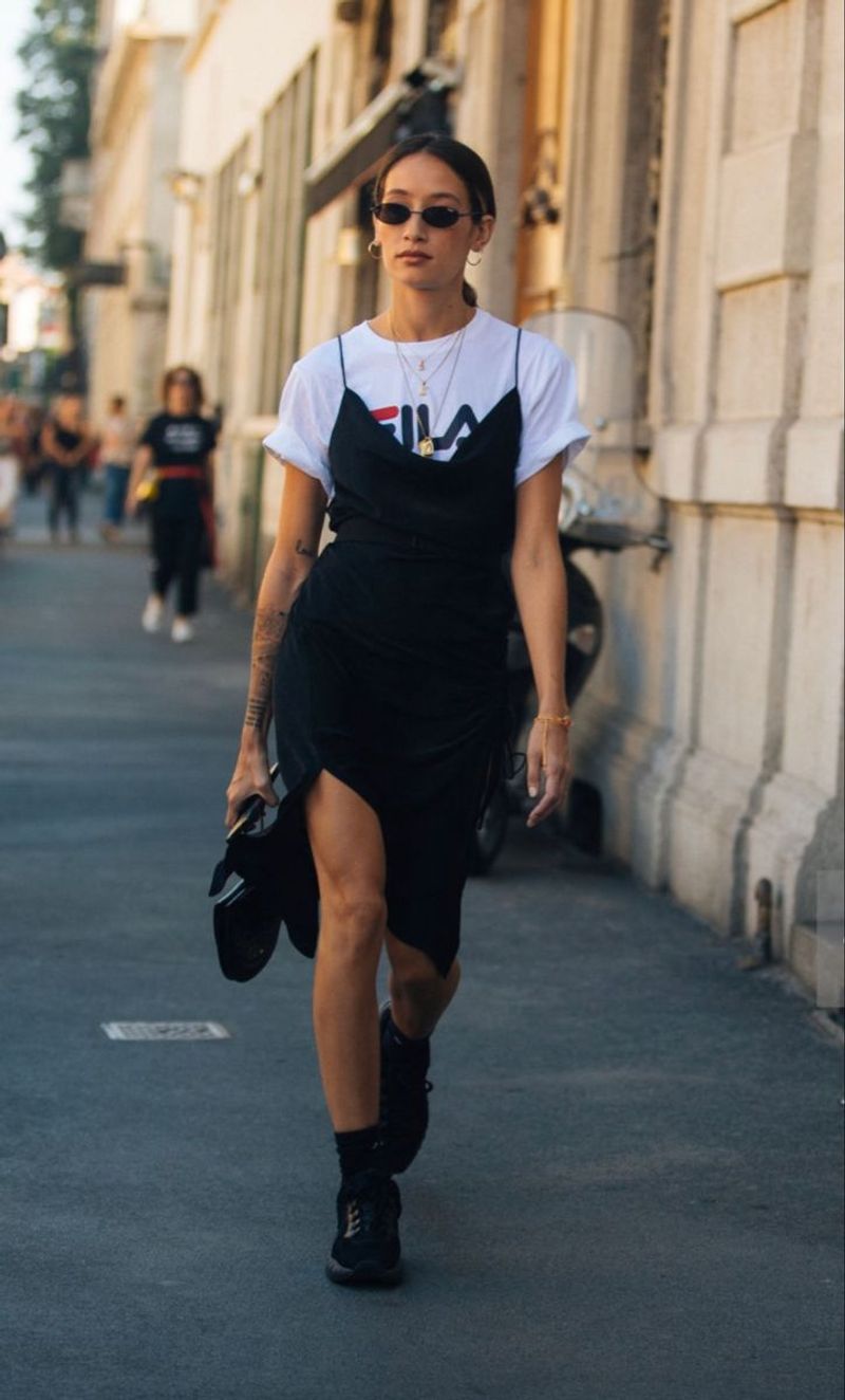Slip Dress Layering