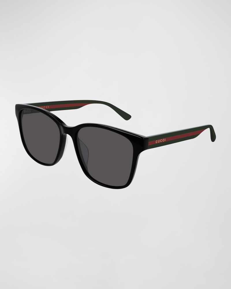 Gucci Square-Frame Acetate