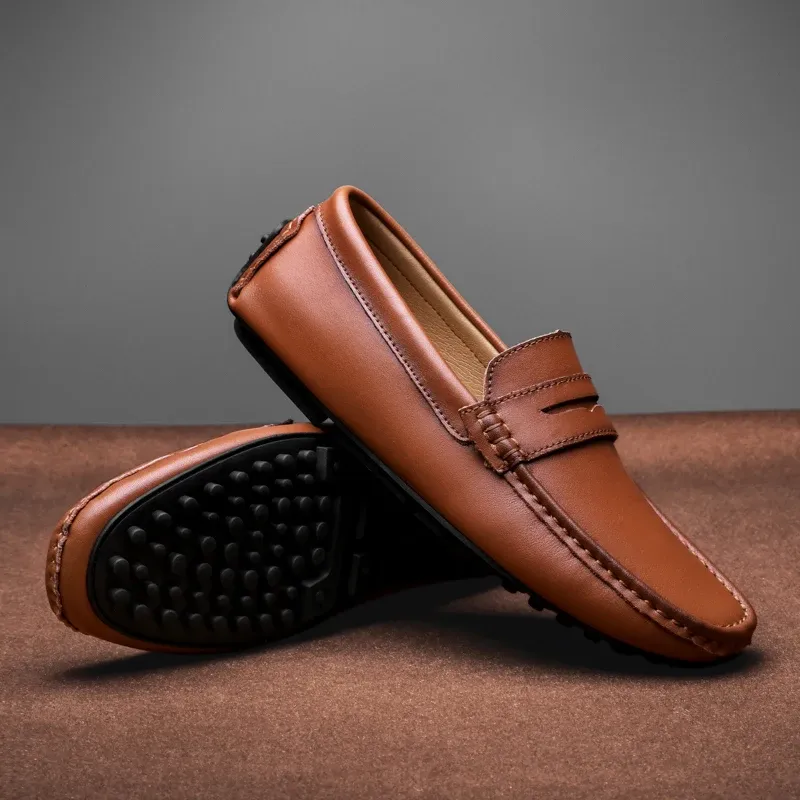 Microfiber-Lined Driving Mocs
