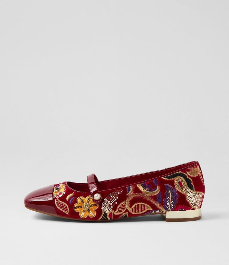 Embroidered Velvet Treasures