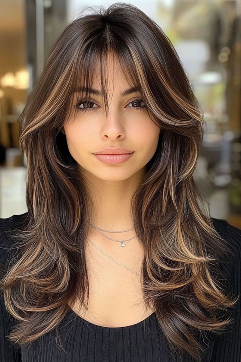 Layered Bangs