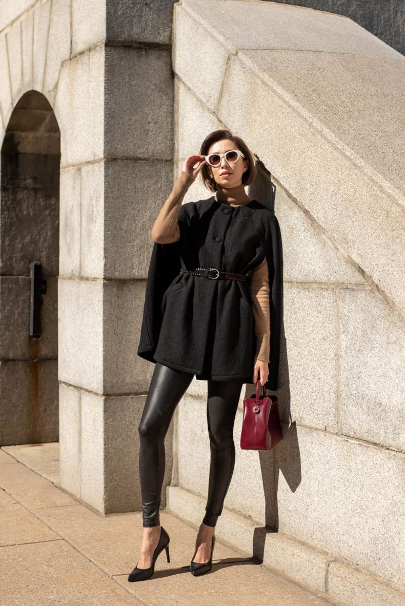Oversized Capes Create Powerful Proportion Play