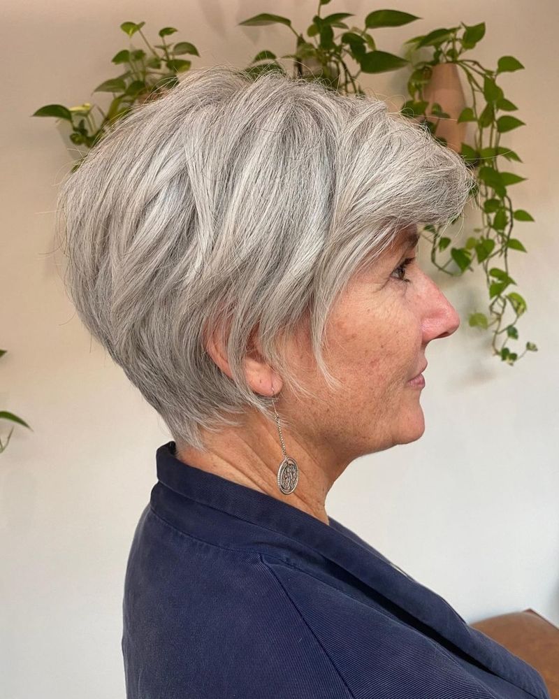 Long Pixie with Extended Nape