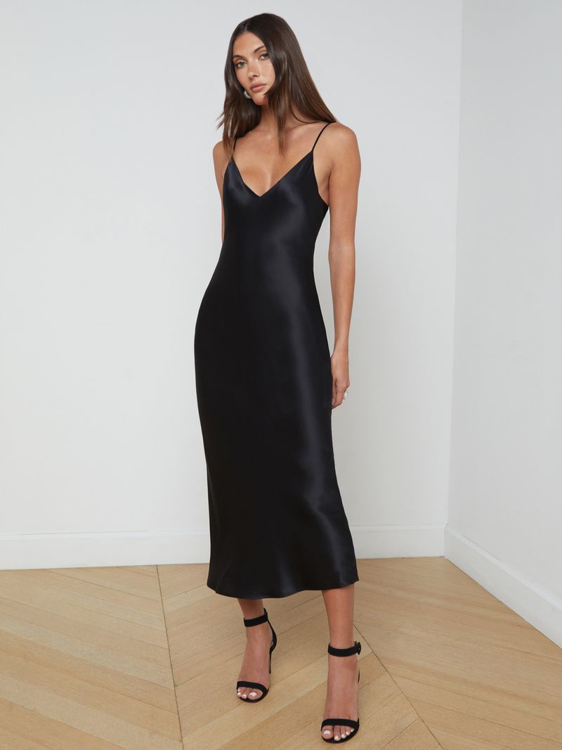 Slip Dress with Delicate Straps
