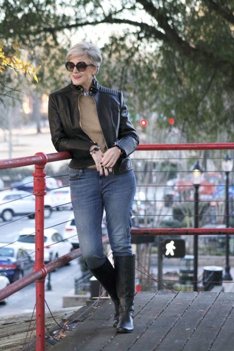Wearing Leather