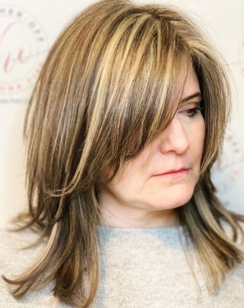 Feathered Shoulder-Length