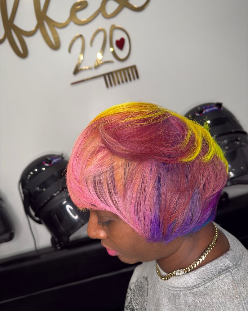 Creative Colorful Wedge
