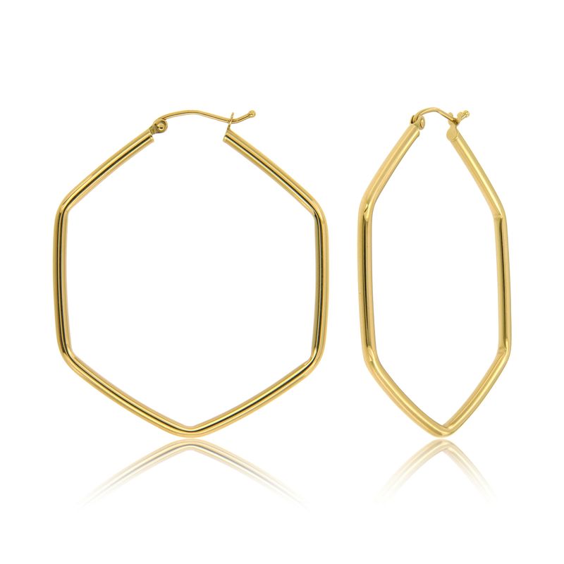 Geometric Hoop Earrings