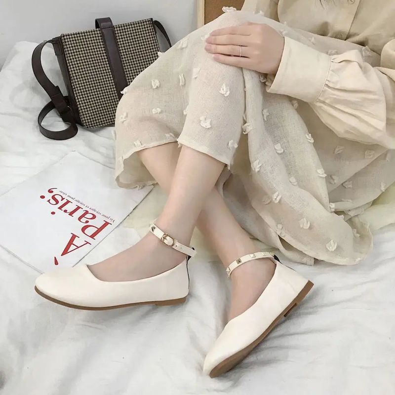 Ankle-Strap Flats