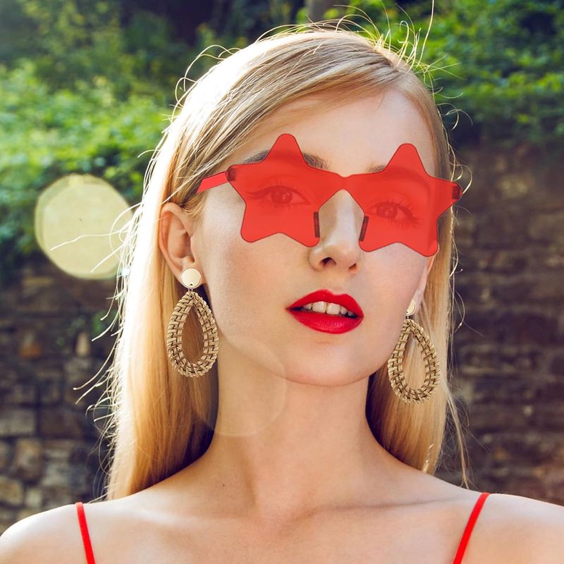Statement Sunglasses in Patriotic Hues
