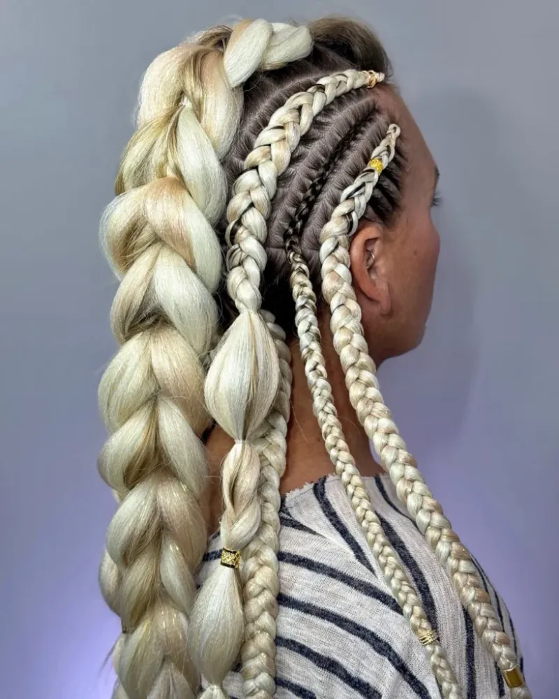 Volcanic Eruption Braid