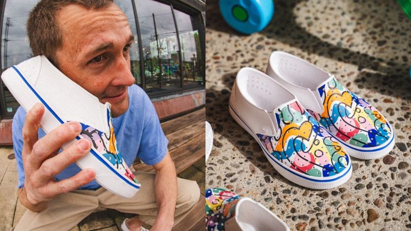 Hand-Painted Statement Shoes