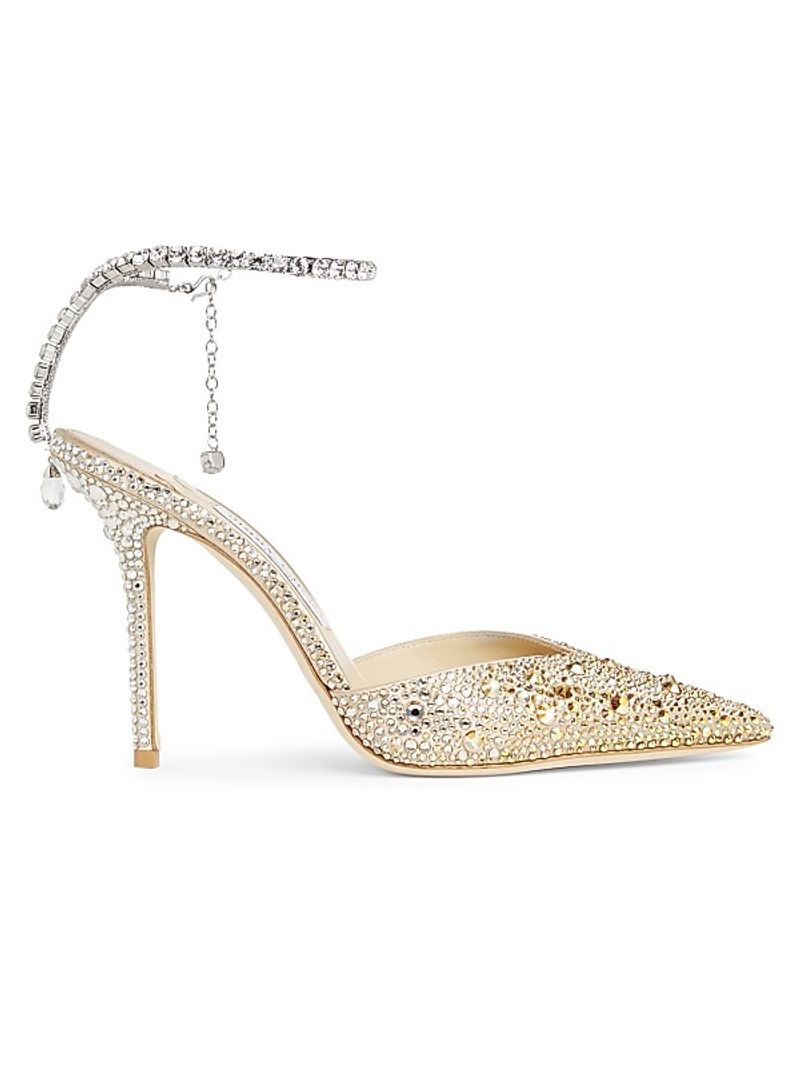 Rhinestone-Covered Party Heels