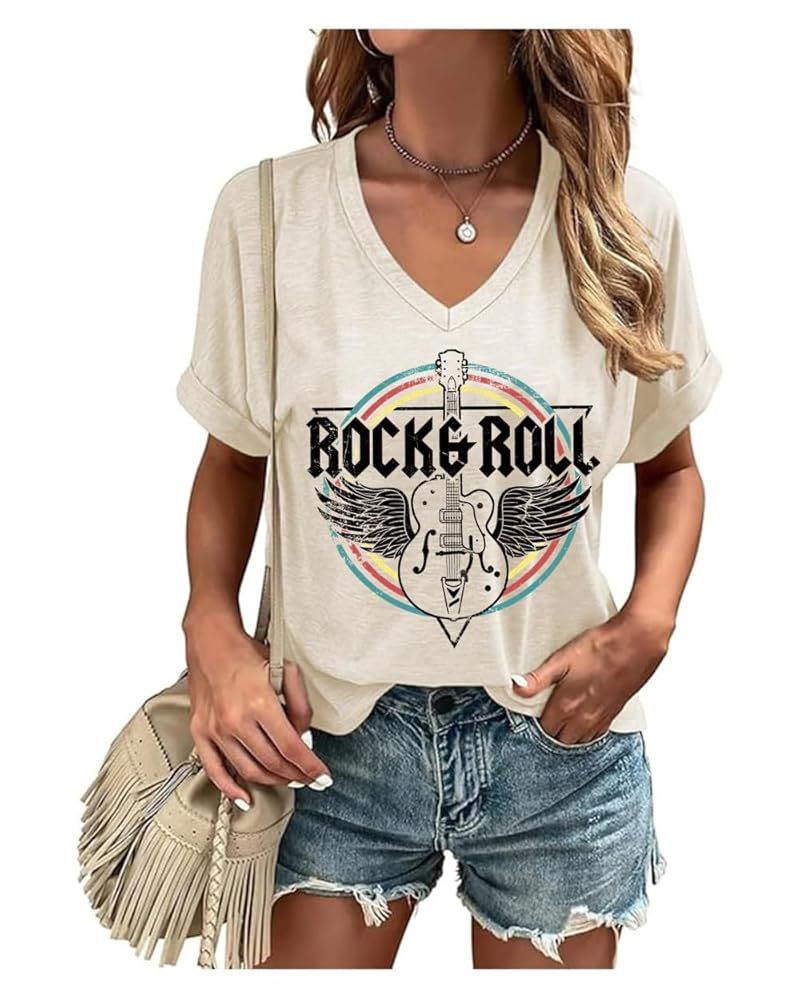 Vintage Band Tee and Shorts