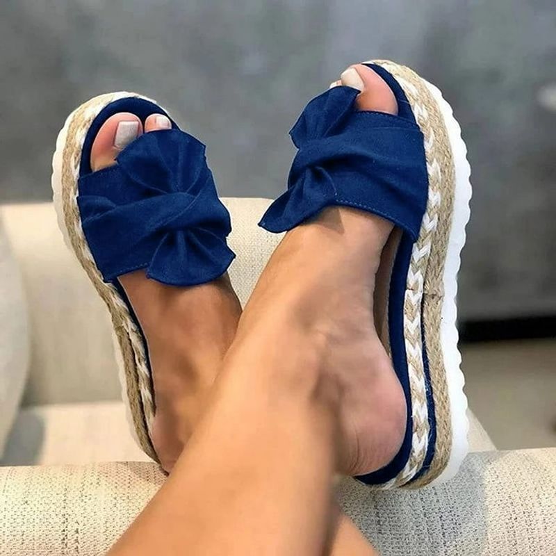 Ribbon-Tie Espadrilles