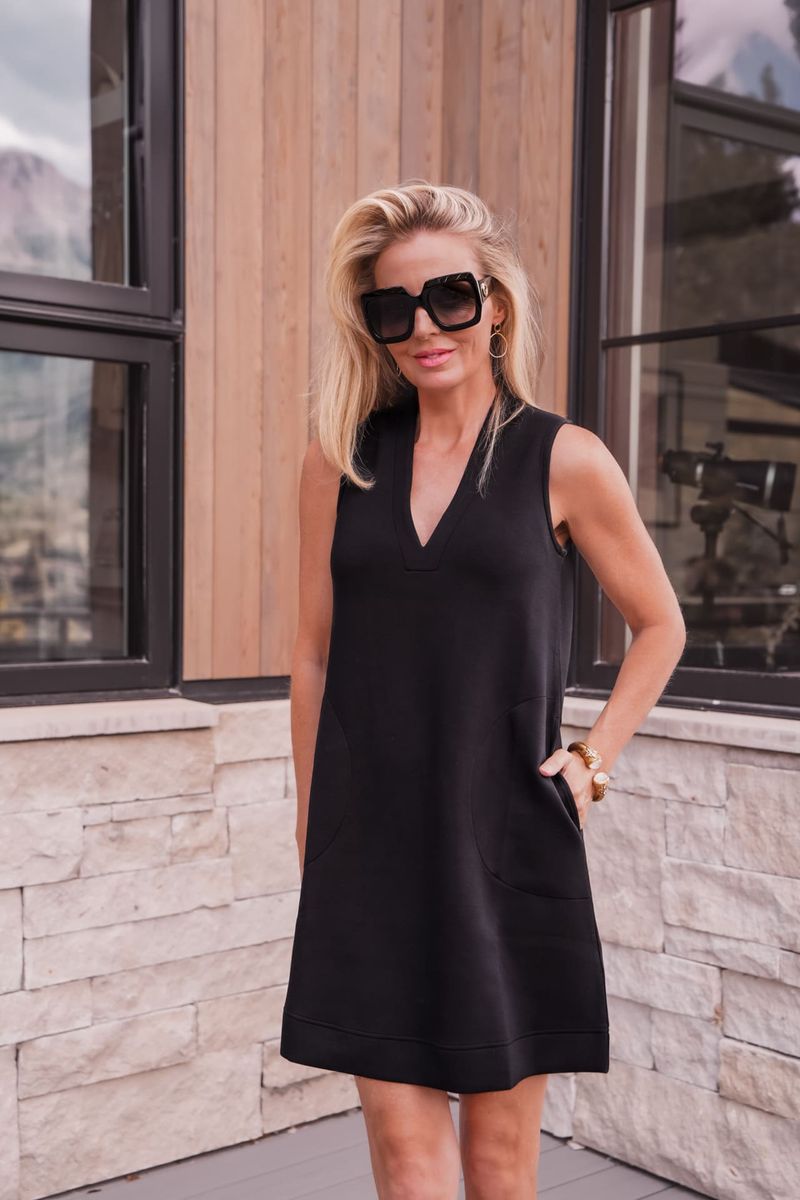 Dark-Hued Shift Dresses