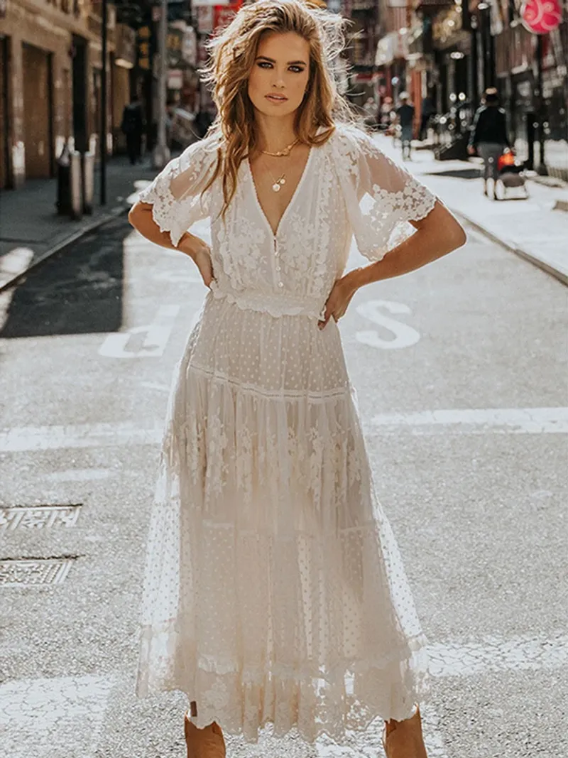 Tiered Maxi Dress