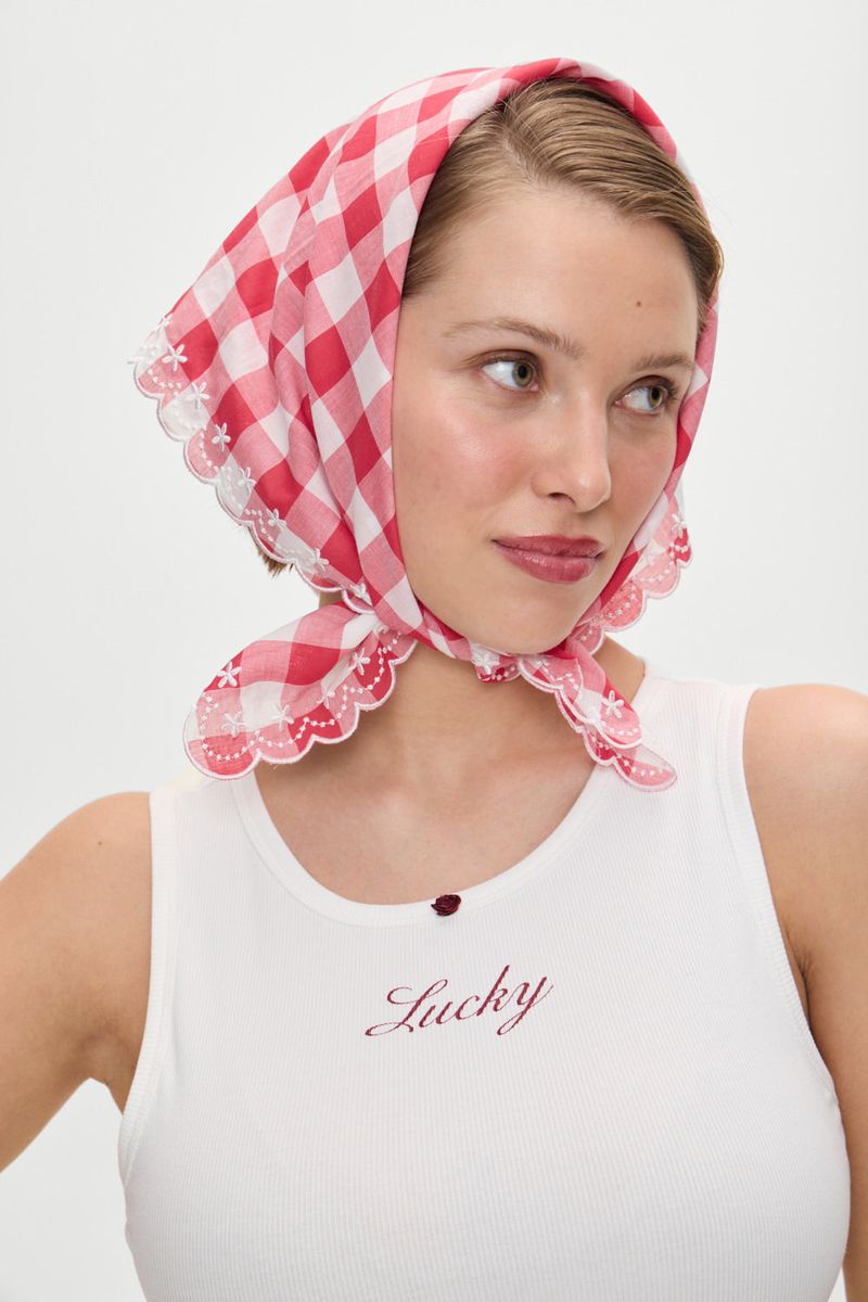 Gingham Accessories Accent