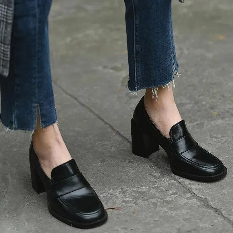 Cloud-Like Loafer Heels