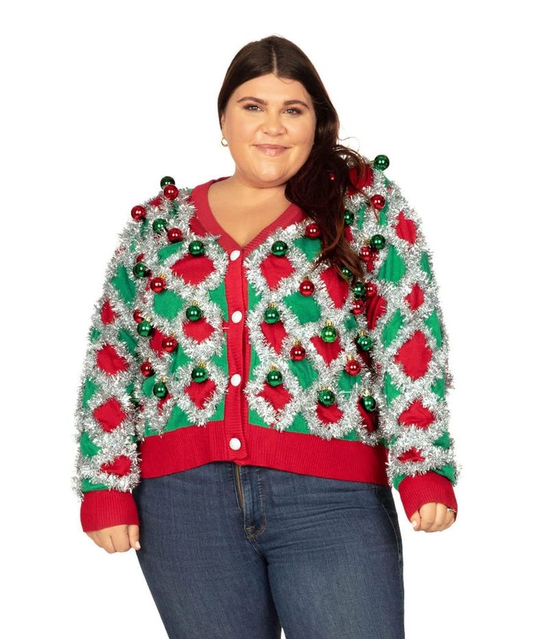 Embellished Holiday Sweaters: Festive Fashion Faux Pas