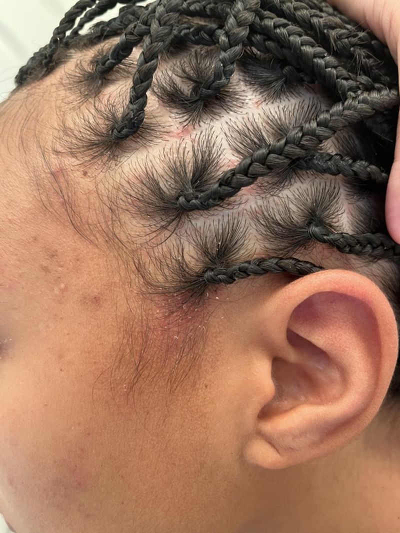 Sleeping With Tight Braids
