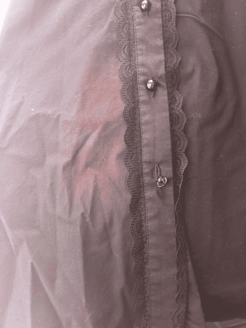 Clothing with Obvious Damage Looks Neglected