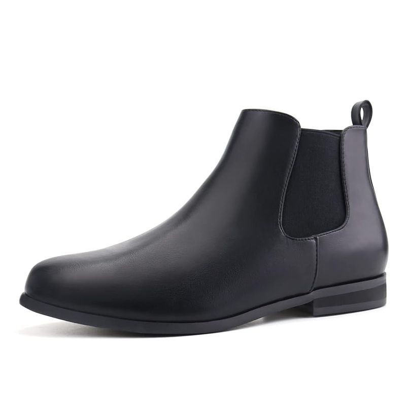 Ankle Boots With Hidden Stretch Panels