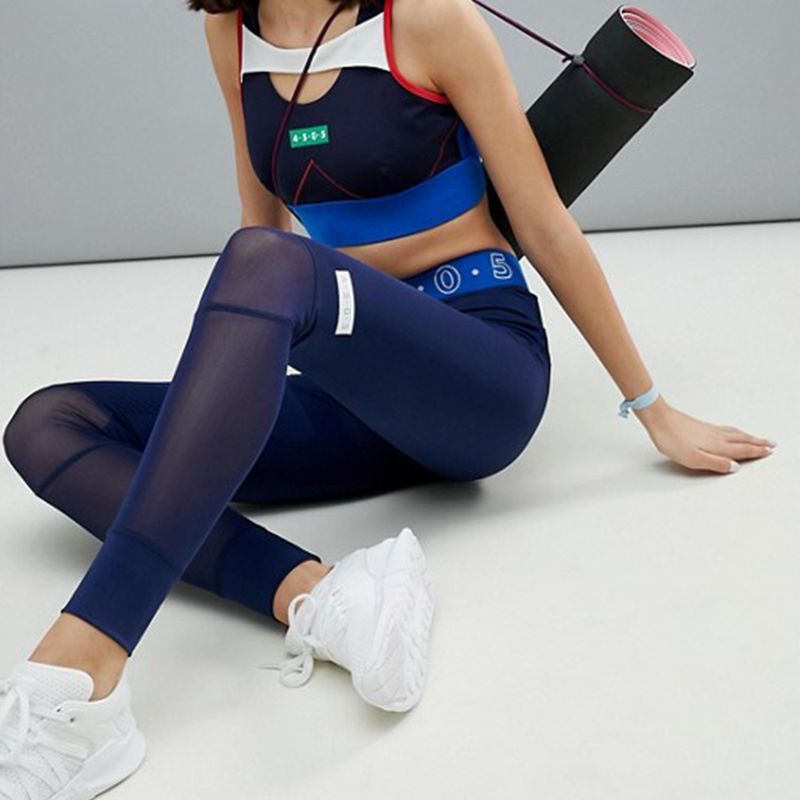 Mesh Panel Athletic Wear