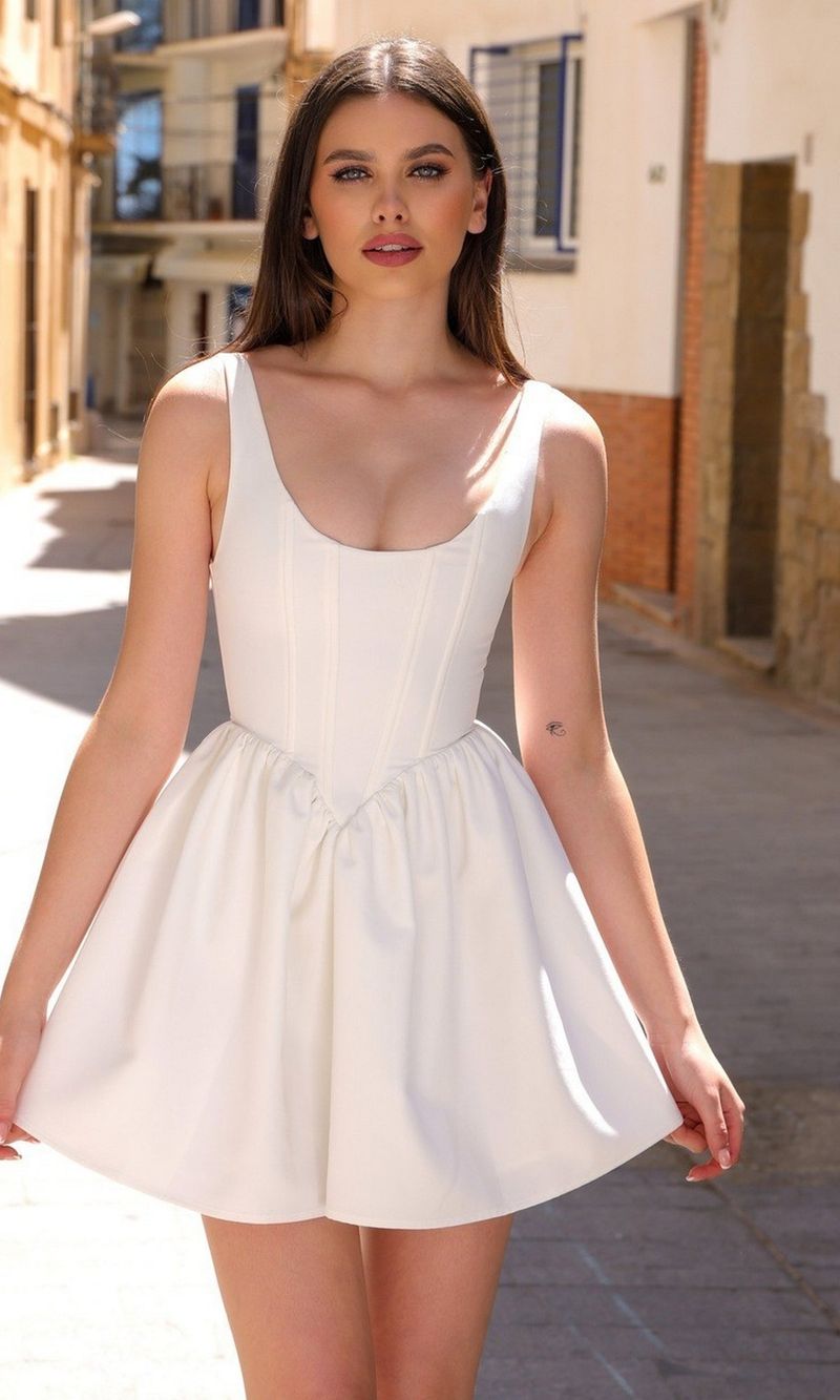 Petite-Friendly Alternative: A-Line Mini Dress