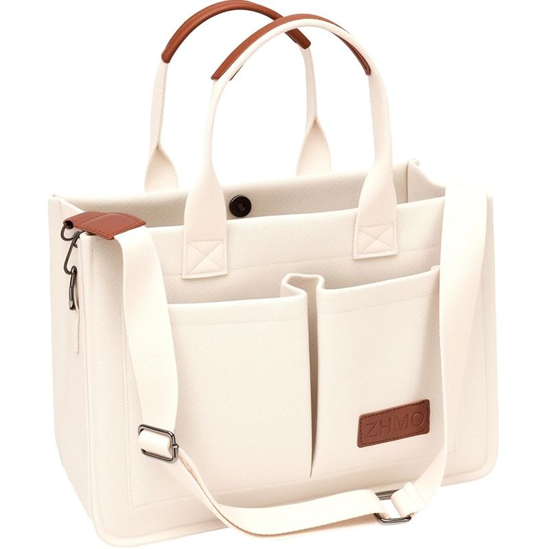 Structured Canvas Tote