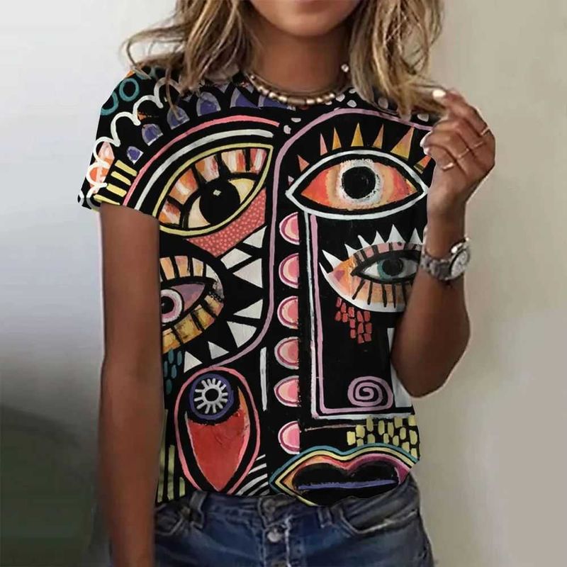 Abstract Art Blouse