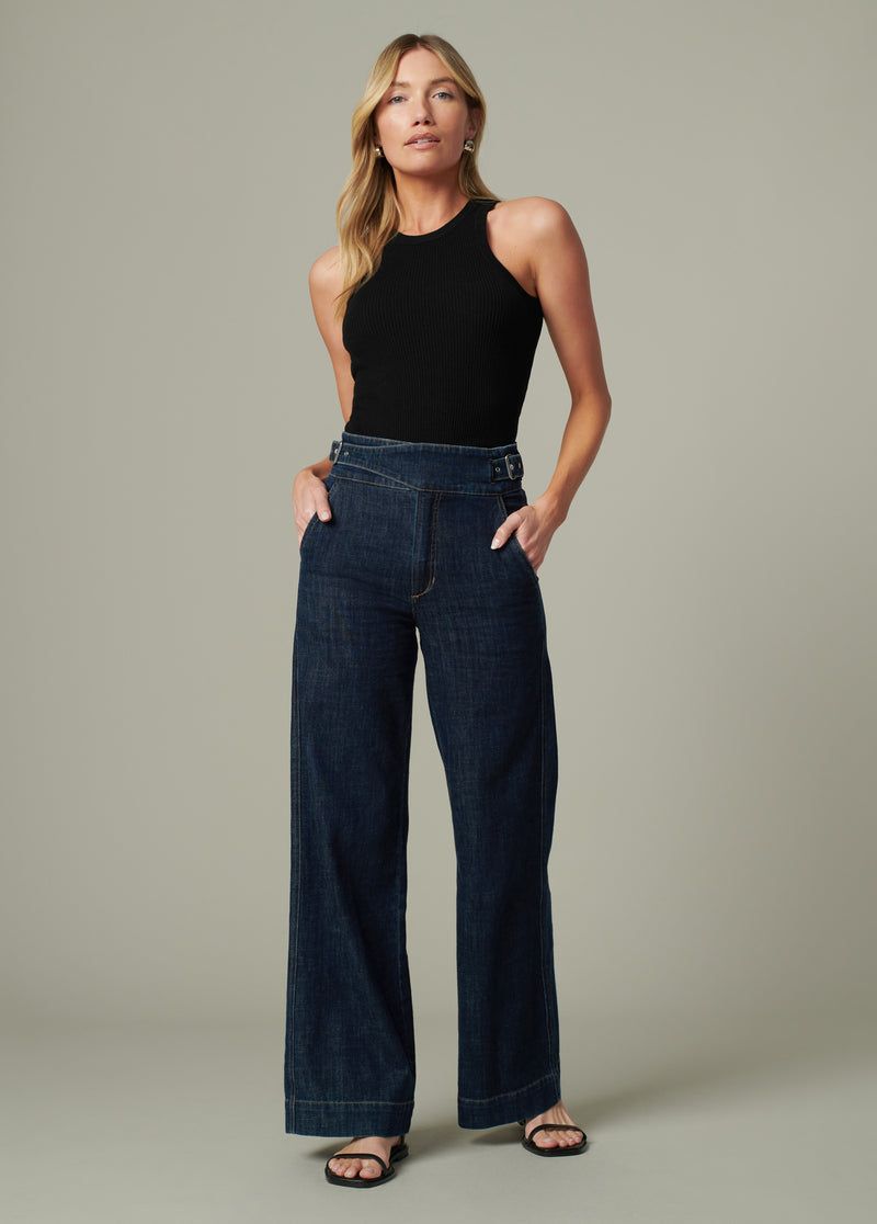 Sailor-Front Wide Legs