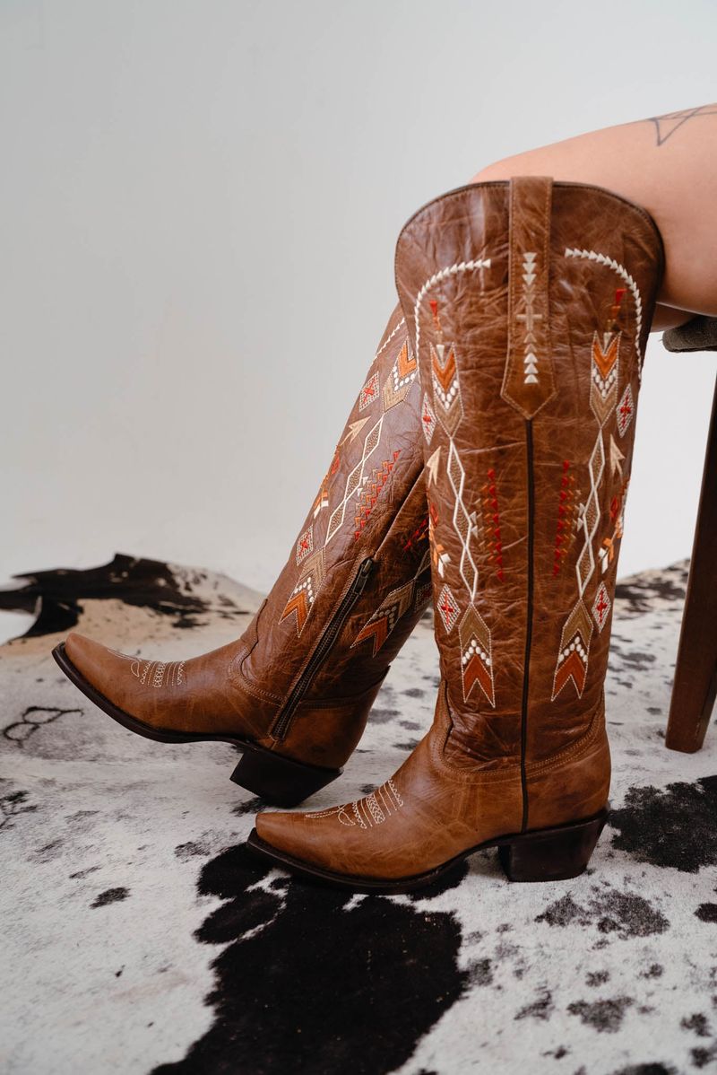 Tall Shaft Cowboy Boots