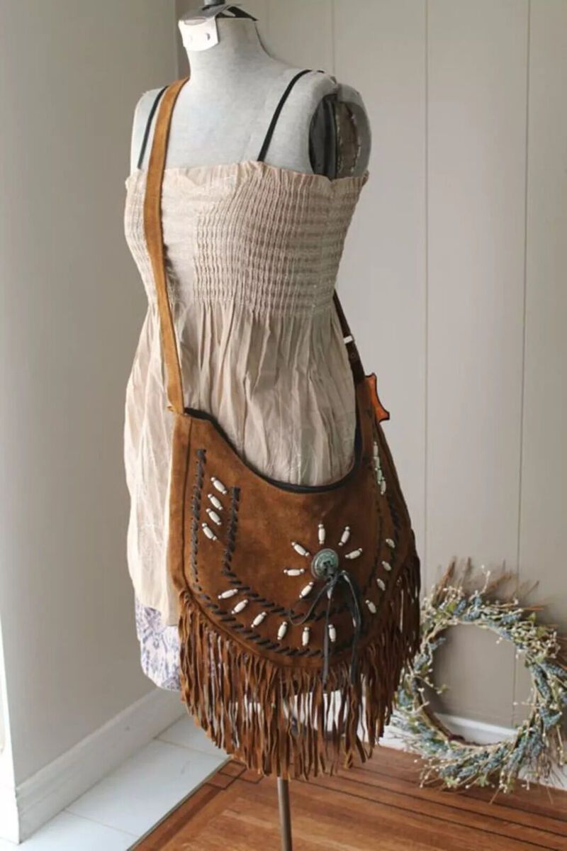 Suede Fringe Bags
