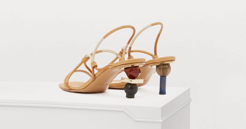 Sculptural Heel Art