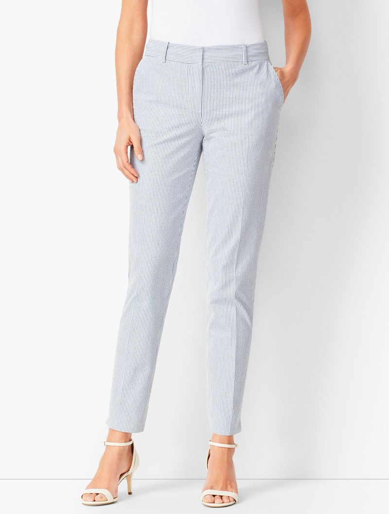 Lightweight Seersucker Slacks