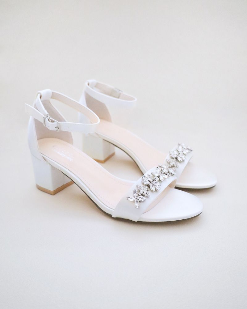 Embellished Low Sandals