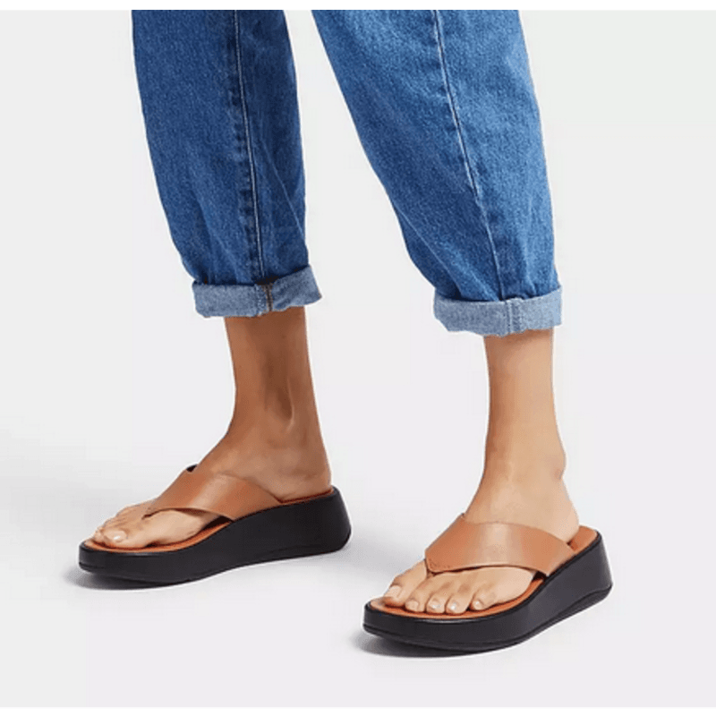 Luxe Leather Flip-Flops
