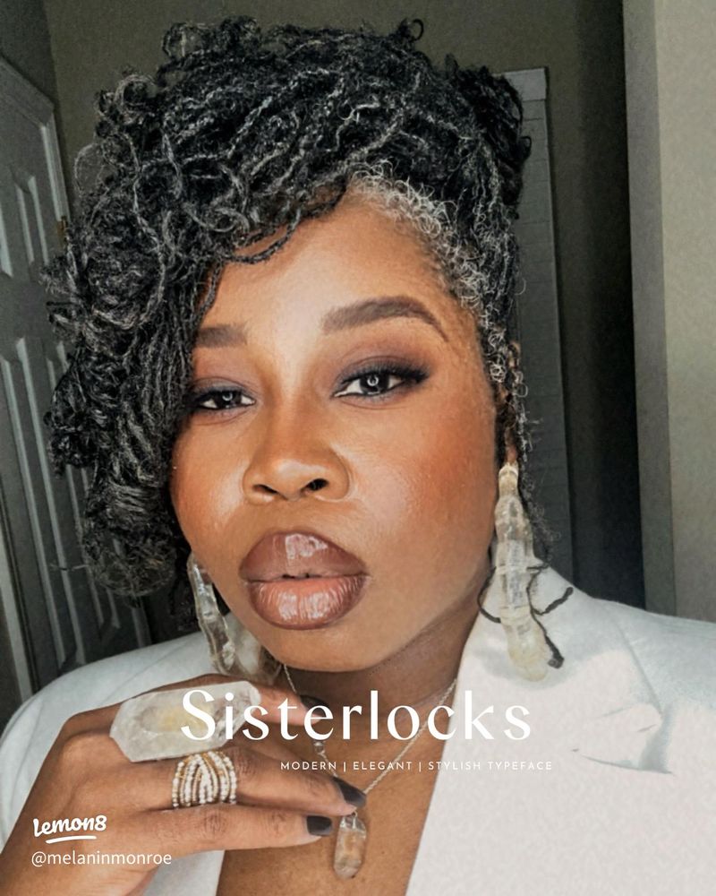 Twisted Sister Locks Updo