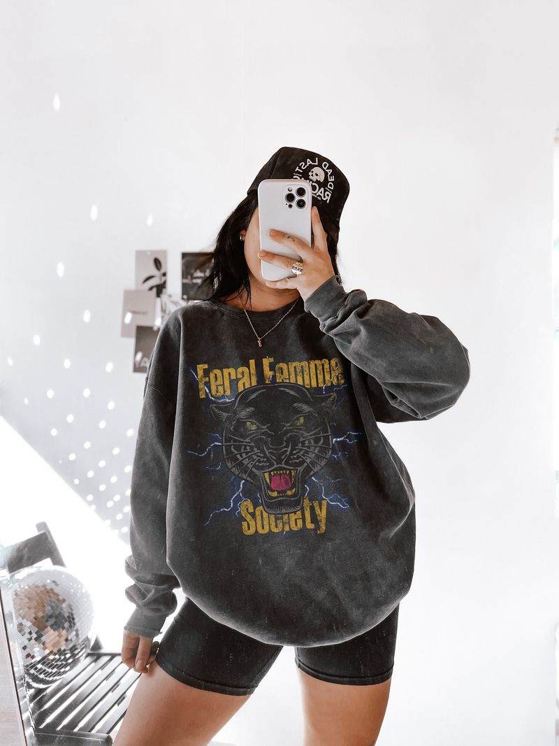 Oversized Vintage Sweatshirts For Comfort