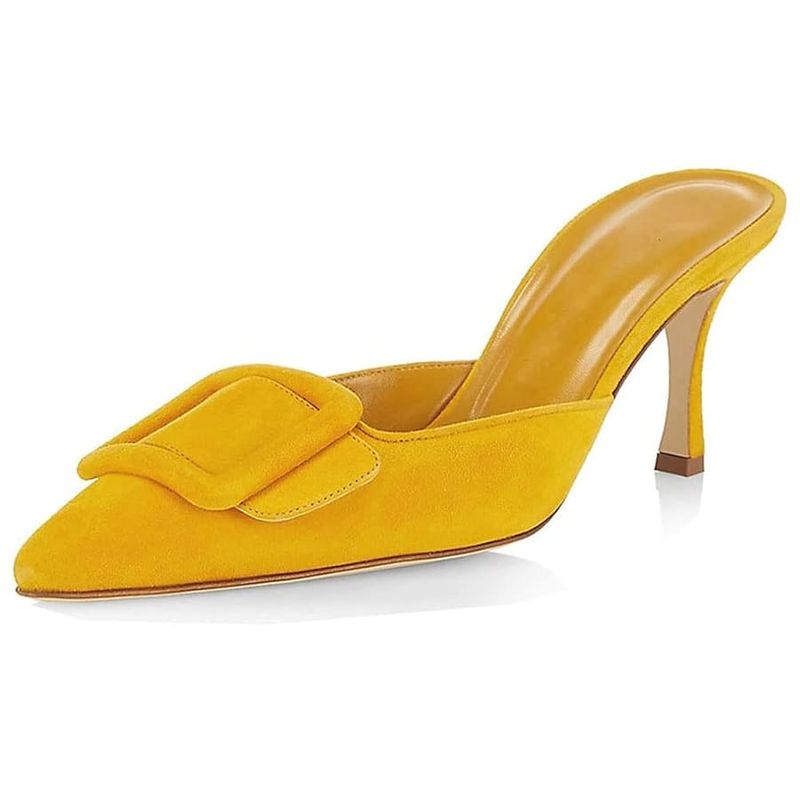 Backless Mules Without Straps