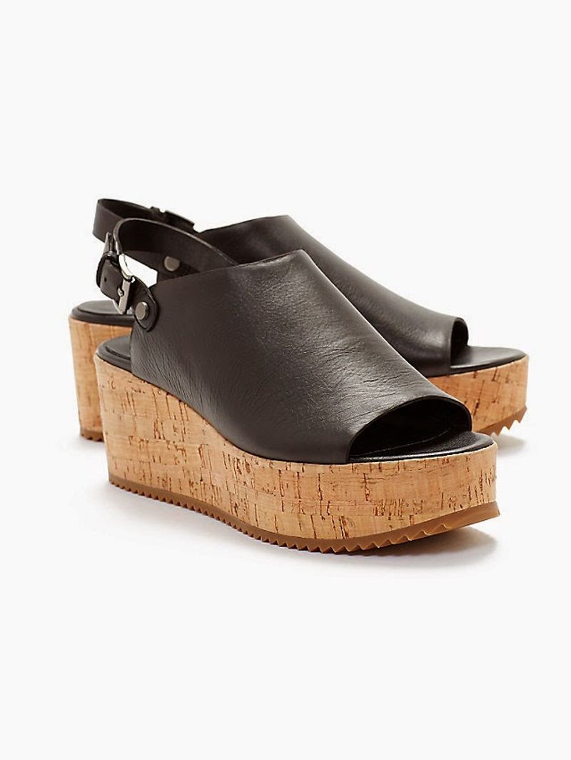 Wedges With Inflexible Soles