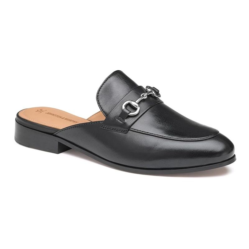 Backless Leather Mules